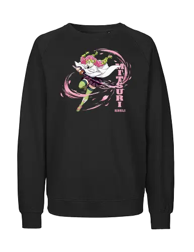 Slayer Mitsuri Kanroji Love Hashira Anime Design - Slayer, Mitsuri, Mitsuri Kanroji, Love Hashira, Hashira, Anime, Manga, Kimetsu no Yaiba, Otaku, Japan Anime, Anime Girl, Kawaii, Geschenk Anime, Geek - Fairtrade Sweatshirt
