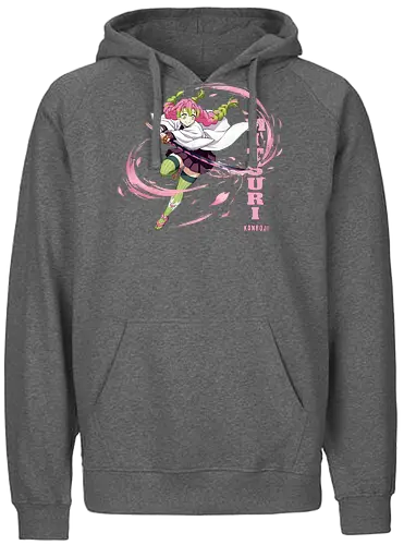 Slayer Mitsuri Kanroji Love Hashira Anime Design - Slayer, Mitsuri, Mitsuri Kanroji, Love Hashira, Hashira, Anime, Manga, Kimetsu no Yaiba, Otaku, Japan Anime, Anime Girl, Kawaii, Geschenk Anime, Geek - Fairtrade Hoodie