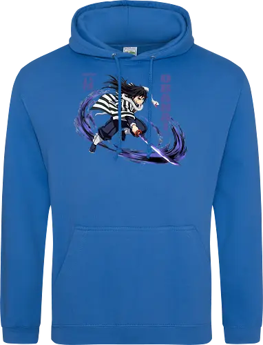 Slayer Obanai Iguro Serpent Hashira Anime Design - Slayer, Obanai, Obanai Iguro, Serpent Hashira, Hashira, Anime, Manga, Kimetsu no Yaiba, Otaku, Japan Anime, Anime Fan, Schlange, Geschenk Anime, Geek - Standard Hoodie