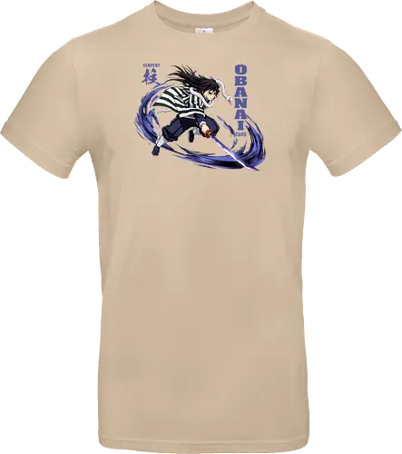 Slayer Obanai Iguro Serpent Hashira Anime Design - Slayer, Obanai, Obanai Iguro, Serpent Hashira, Hashira, Anime, Manga, Kimetsu no Yaiba, Otaku, Japan Anime, Anime Fan, Schlange, Geschenk Anime, Geek - Standard T-Shirt