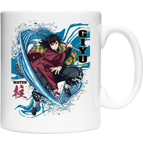 Slayer Giyu Tomioka Water Hashira Anime Design