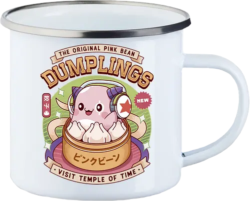 Pink Bean Dumplings Vintage