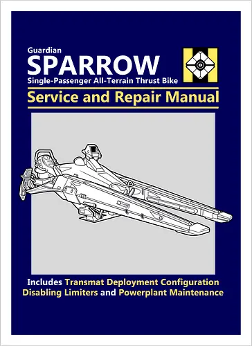 Futuristisches Weltraum-Hoverbike Technisches Servicehandbuch - Weltraum Hoverbike Handbuch, Destiny, Destiny 2, Sparrow, Guardian, Bungie, futuristisches Fahrzeug technisch, Servicehandbuch Parodie, Sci-Fi futuristisches Design, Hoverbike Gamer Druck, Vintage technisches Handbuch Kunst, Gamer Sci-Fi Shirt, Weltraumfahrzeug Design, futuristisches Bike Druck, technische Parodie Kunst, Premium Geek Gamer Shirt, exklusiver Sci-Fi Druck, Antigravitation Vintage Design, futuristische Gamer Kunst, Tech Sci-Fi Shirt - Kunstdruck
