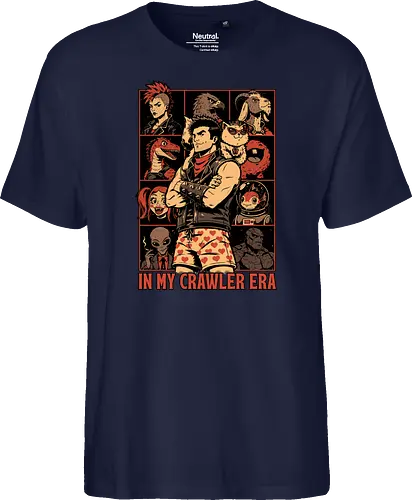 Dungeon Crawler Era - Nerd, Geek, Fantasy, Adventure, Rpg, Litrpg, Book, Books, Bookworm, Science Fantasy, Science Fiction, Scifi, Cat, Pet, Donut, Funny, Post-apocalyptic, Apocalypse, Post Apocalyptic, Apocalyptic Cats, Postapocalypse, Post-apocalypse, Poster, Parody, Dinosaur, Velociraptor, Vintage, Retro, Retro Vintage, Retro Advertising, Retro Publicity, Mashup, Eras, Eras Tour, Music, Show, Tour, World Tour, Tour Poster - Fairtrade T-Shirt
