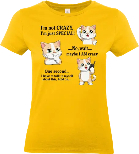 ...Hold on - Smilow, Twitch, Streamer, Katze, Chaos, Liebe, Herz - Standard T-Shirt (Frauen)