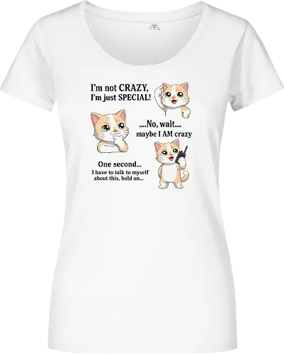 ...Hold on - Smilow, Twitch, Streamer, Katze, Chaos, Liebe, Herz - Damen T-Shirt
