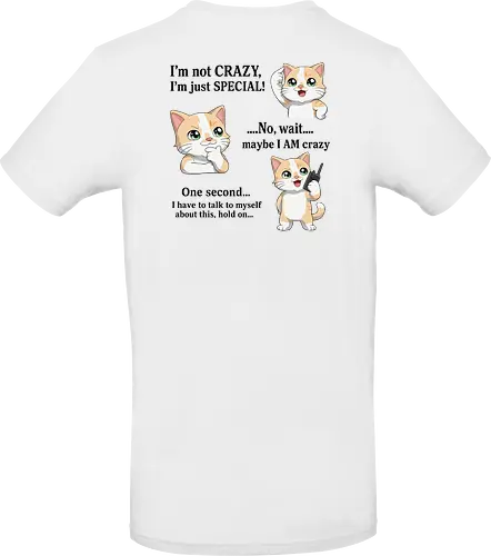 ...Hold on (Back) - Smilow, Twitch, Streamer, Katze, Chaos, Liebe, Herz - Standard T-Shirt