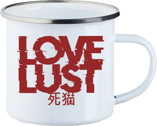 Love or Lust - love, lust, metal logo, deathcore, death metal, heavy metal, black metal, heavy metal font, metal artwork, street style, streetwear, dirty mind, black craft, dark magic, macabre, goth, gothic, dark lettering, dark art, black work, demon, spirit, evil, satan, Black and White, macabre - Emailletasse