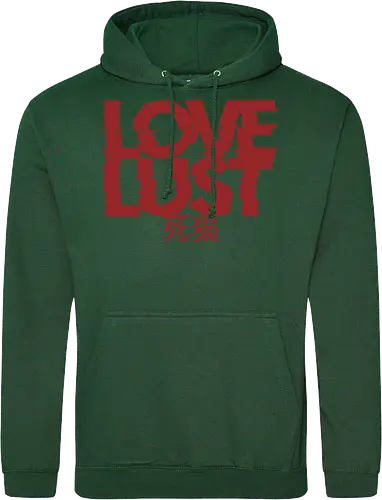 Love or Lust - love, lust, metal logo, deathcore, death metal, heavy metal, black metal, heavy metal font, metal artwork, street style, streetwear, dirty mind, black craft, dark magic, macabre, goth, gothic, dark lettering, dark art, black work, demon, spirit, evil, satan, Black and White, macabre - Standard Hoodie