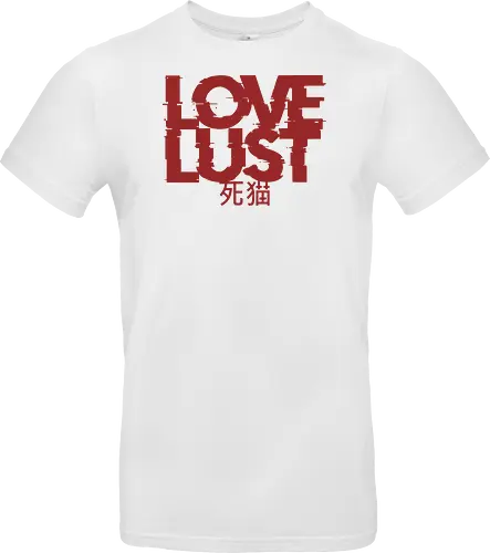 Love or Lust - love, lust, metal logo, deathcore, death metal, heavy metal, black metal, heavy metal font, metal artwork, street style, streetwear, dirty mind, black craft, dark magic, macabre, goth, gothic, dark lettering, dark art, black work, demon, spirit, evil, satan, Black and White, macabre - Standard T-Shirt