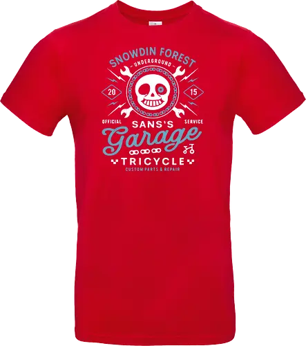 Snowdin Forest Garage Grunge - Tale, deltarune, muffet, sans, spider cider, indie game, video game, gaming, rpg, flowey, mettaton, gamer, papyrus, toriel, asgore, coffee - Standard T-Shirt