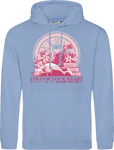Follow Your Heart - Whisper of the heart, famous anime - Standard Hoodie