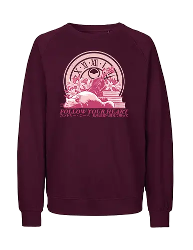 Follow Your Heart - Whisper of the heart, famous anime - Fairtrade Sweatshirt