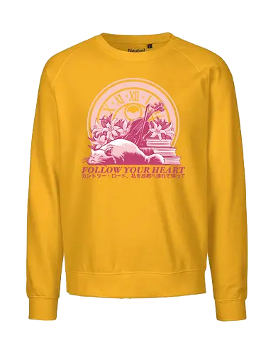 Follow Your Heart - Whisper of the heart, famous anime - Fairtrade Sweatshirt