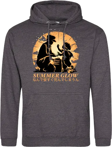 Summer Glow - Grave of the fireflies, famous anime - Standard Hoodie