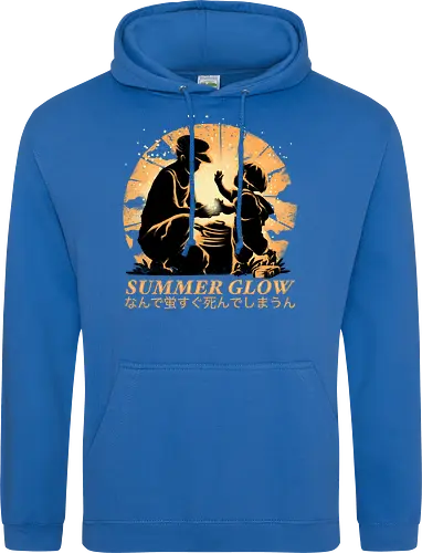 Summer Glow - Grave of the fireflies, famous anime - Standard Hoodie