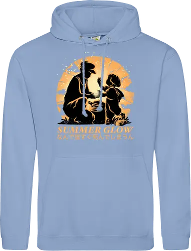Summer Glow - Grave of the fireflies, famous anime - Standard Hoodie