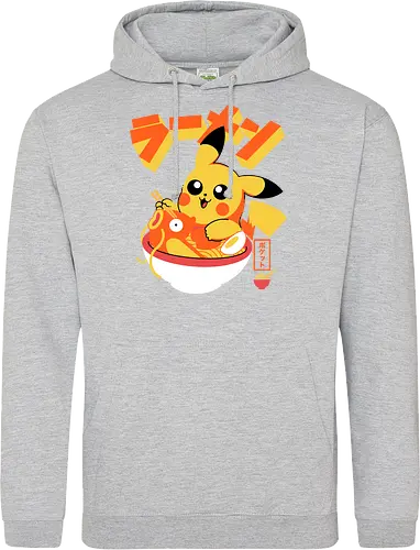 Pocket Ramen - ramen, yellow monster, fish, japanese food, kawaii, anime, noodles, pop culture, Cute, Gaming - Standard Hoodie