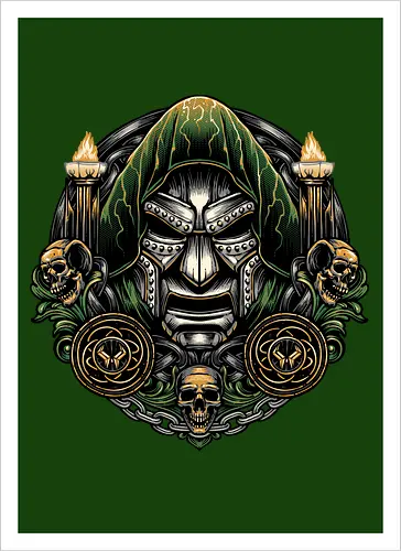 Welcome to the Age of Doom - Movie, film, comics, sci-fi, science fiction, action, character, super villain - Kunstdruck