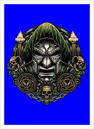 Welcome to the Age of Doom - Movie, film, comics, sci-fi, science fiction, action, character, super villain - Kunstdruck