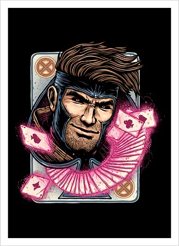 The House Always Wins - Comics, comic book, movie, superhero, mutant, character, action, sci-fi - Kunstdruck