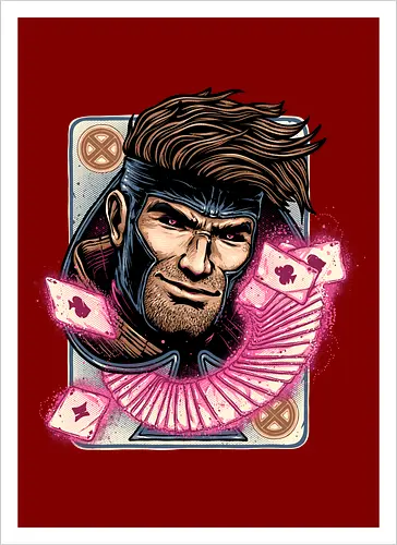 The House Always Wins - Comics, comic book, movie, superhero, mutant, character, action, sci-fi - Kunstdruck