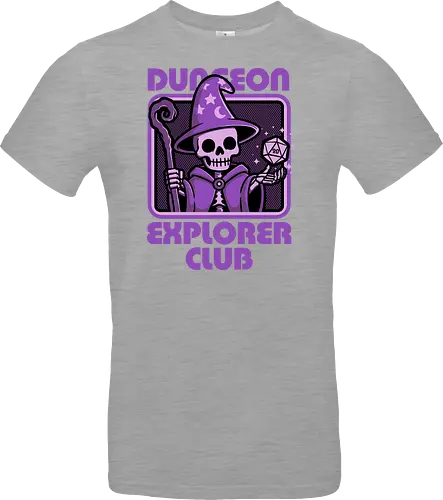 RPG Mage Skull - Rpg, Role-play, Role-playing, Roleplay Game, Role-playing Game, Roleplaying Game, Critical Hit, Critical, Critical Fail, Critical Success, Dungeon Master, Dungeon, Nerd, Geek, Adventure, Fantasy, Magic, Ritual, Magical, Wizard, Sorcery, Sorcerer, D20, Fireball, Tabletop Game, Tabletop, Tabletop Gaming, Tabletop Rpg, Game Master, Exploration, Explorer, Club, Skull, Skeleton, Bones, Bone, Undead - Standard T-Shirt