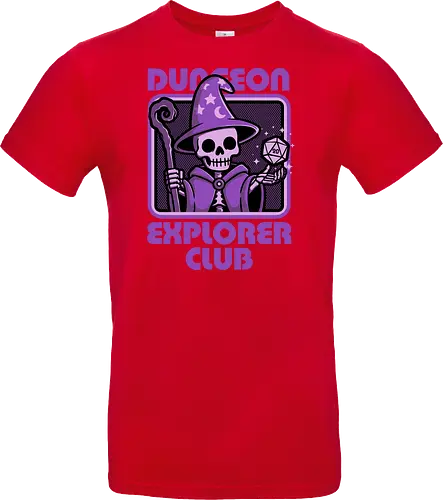 RPG Mage Skull - Rpg, Role-play, Role-playing, Roleplay Game, Role-playing Game, Roleplaying Game, Critical Hit, Critical, Critical Fail, Critical Success, Dungeon Master, Dungeon, Nerd, Geek, Adventure, Fantasy, Magic, Ritual, Magical, Wizard, Sorcery, Sorcerer, D20, Fireball, Tabletop Game, Tabletop, Tabletop Gaming, Tabletop Rpg, Game Master, Exploration, Explorer, Club, Skull, Skeleton, Bones, Bone, Undead - Standard T-Shirt