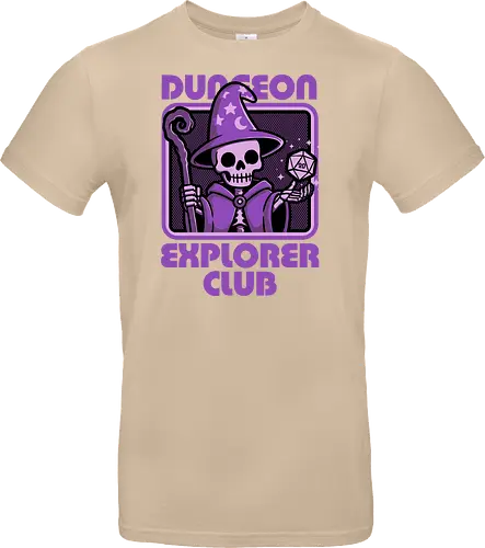 RPG Mage Skull - Rpg, Role-play, Role-playing, Roleplay Game, Role-playing Game, Roleplaying Game, Critical Hit, Critical, Critical Fail, Critical Success, Dungeon Master, Dungeon, Nerd, Geek, Adventure, Fantasy, Magic, Ritual, Magical, Wizard, Sorcery, Sorcerer, D20, Fireball, Tabletop Game, Tabletop, Tabletop Gaming, Tabletop Rpg, Game Master, Exploration, Explorer, Club, Skull, Skeleton, Bones, Bone, Undead - Standard T-Shirt