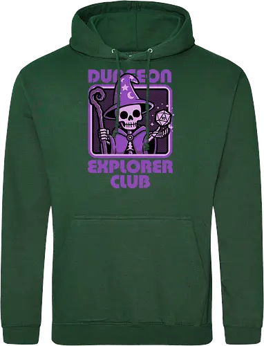 RPG Mage Skull - Rpg, Role-play, Role-playing, Roleplay Game, Role-playing Game, Roleplaying Game, Critical Hit, Critical, Critical Fail, Critical Success, Dungeon Master, Dungeon, Nerd, Geek, Adventure, Fantasy, Magic, Ritual, Magical, Wizard, Sorcery, Sorcerer, D20, Fireball, Tabletop Game, Tabletop, Tabletop Gaming, Tabletop Rpg, Game Master, Exploration, Explorer, Club, Skull, Skeleton, Bones, Bone, Undead - Standard Hoodie