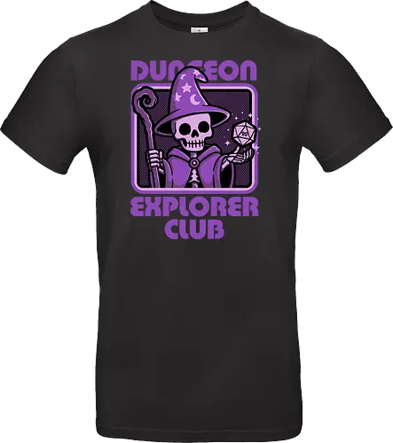 RPG Mage Skull - Rpg, Role-play, Role-playing, Roleplay Game, Role-playing Game, Roleplaying Game, Critical Hit, Critical, Critical Fail, Critical Success, Dungeon Master, Dungeon, Nerd, Geek, Adventure, Fantasy, Magic, Ritual, Magical, Wizard, Sorcery, Sorcerer, D20, Fireball, Tabletop Game, Tabletop, Tabletop Gaming, Tabletop Rpg, Game Master, Exploration, Explorer, Club, Skull, Skeleton, Bones, Bone, Undead - Standard T-Shirt