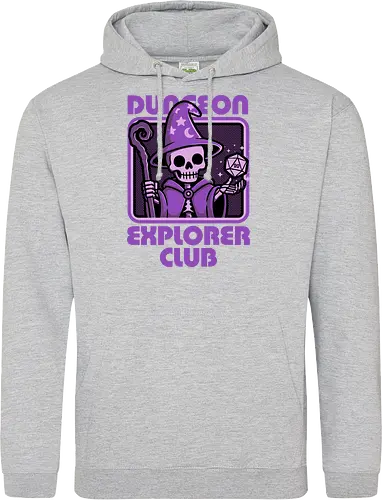 RPG Mage Skull - Rpg, Role-play, Role-playing, Roleplay Game, Role-playing Game, Roleplaying Game, Critical Hit, Critical, Critical Fail, Critical Success, Dungeon Master, Dungeon, Nerd, Geek, Adventure, Fantasy, Magic, Ritual, Magical, Wizard, Sorcery, Sorcerer, D20, Fireball, Tabletop Game, Tabletop, Tabletop Gaming, Tabletop Rpg, Game Master, Exploration, Explorer, Club, Skull, Skeleton, Bones, Bone, Undead - Standard Hoodie