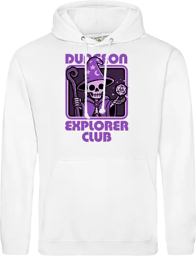 RPG Mage Skull - Rpg, Role-play, Role-playing, Roleplay Game, Role-playing Game, Roleplaying Game, Critical Hit, Critical, Critical Fail, Critical Success, Dungeon Master, Dungeon, Nerd, Geek, Adventure, Fantasy, Magic, Ritual, Magical, Wizard, Sorcery, Sorcerer, D20, Fireball, Tabletop Game, Tabletop, Tabletop Gaming, Tabletop Rpg, Game Master, Exploration, Explorer, Club, Skull, Skeleton, Bones, Bone, Undead - Standard Hoodie
