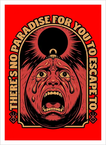 Screaming Egg Eclipse Anime - Berserk, Screaming, Scream, Egg, Solar Eclipse, Eclipse, Anime, Manga, Anime Aesthetic, Manga Art, Manga Anime, Anime And Manga, Adult Animation, Animation, Classic Animation, Vintage Animations, Tv Show, Dark Fantasy, Fantasy, Adventure, Cosmic Horror, Cosmic, Ancient Gods, Ancient, Medieval, Horror Stories, Horror, Creepy, Scary, Demon, Paradise, Griffith, Beherit, Guts, Otaku - Kunstdruck