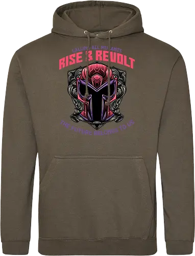 Mutants Rise and Revolt - Comics, comic book, movie, superhero, mutant, character, action, sci-fi - Standard Hoodie