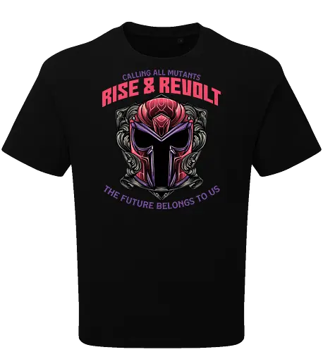 Mutants Rise and Revolt - Comics, comic book, movie, superhero, mutant, character, action, sci-fi - Oversize T-Shirt