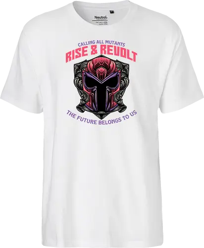 Mutants Rise and Revolt - Comics, comic book, movie, superhero, mutant, character, action, sci-fi - Fairtrade T-Shirt