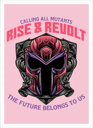 Mutants Rise and Revolt - Comics, comic book, movie, superhero, mutant, character, action, sci-fi - Kunstdruck