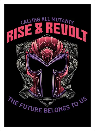 Mutants Rise and Revolt - Comics, comic book, movie, superhero, mutant, character, action, sci-fi - Kunstdruck