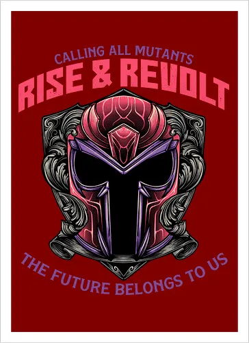 Mutants Rise and Revolt - Comics, comic book, movie, superhero, mutant, character, action, sci-fi - Kunstdruck