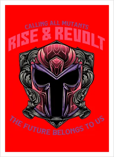 Mutants Rise and Revolt - Comics, comic book, movie, superhero, mutant, character, action, sci-fi - Kunstdruck
