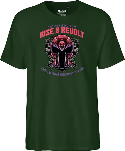 Mutants Rise and Revolt - Comics, comic book, movie, superhero, mutant, character, action, sci-fi - Fairtrade T-Shirt