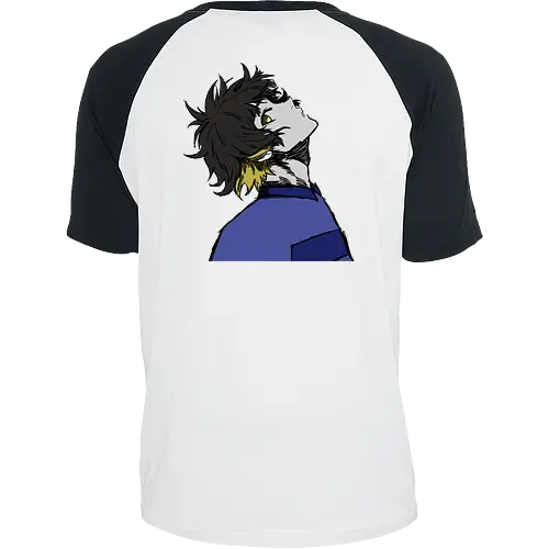Bachira - Blue Lock fanart - blue lock, blue lock fanart, blue lock anime, blue lock characters, bachira, bachira fanart, anime fanart, anime art, anime merch, anime characters, anime world, anime universe - Raglan T-Shirt