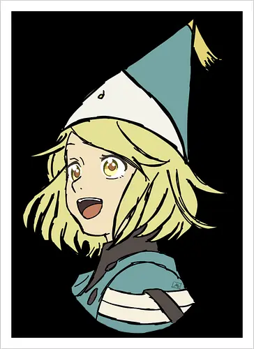 Coco- Witch Hat Atelier fanart - Witch Hat Atelier, Witch Hat Atelier art, Witch Hat Atelier characters, Witch Hat Atelier anime, Witch Hat Atelier coco, Witch Hat Atelier Qifrey, anime fanart, anime characters, anime merch, anime universe, anime art - Kunstdruck