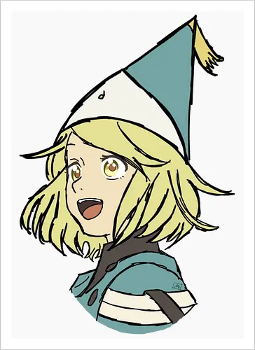 Coco- Witch Hat Atelier fanart - Witch Hat Atelier, Witch Hat Atelier art, Witch Hat Atelier characters, Witch Hat Atelier anime, Witch Hat Atelier coco, Witch Hat Atelier Qifrey, anime fanart, anime characters, anime merch, anime universe, anime art - Kunstdruck