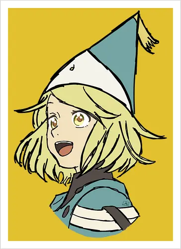 Coco- Witch Hat Atelier fanart - Witch Hat Atelier, Witch Hat Atelier art, Witch Hat Atelier characters, Witch Hat Atelier anime, Witch Hat Atelier coco, Witch Hat Atelier Qifrey, anime fanart, anime characters, anime merch, anime universe, anime art - Kunstdruck