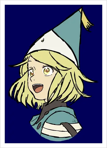 Coco- Witch Hat Atelier fanart - Witch Hat Atelier, Witch Hat Atelier art, Witch Hat Atelier characters, Witch Hat Atelier anime, Witch Hat Atelier coco, Witch Hat Atelier Qifrey, anime fanart, anime characters, anime merch, anime universe, anime art - Kunstdruck