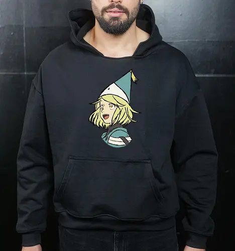 Coco- Witch Hat Atelier fanart - Witch Hat Atelier, Witch Hat Atelier art, Witch Hat Atelier characters, Witch Hat Atelier anime, Witch Hat Atelier coco, Witch Hat Atelier Qifrey, anime fanart, anime characters, anime merch, anime universe, anime art - Cropped Hoodie