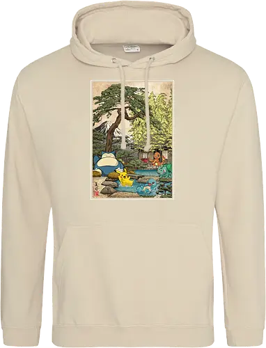 School of witchcraft and wizard woodblock - Standard Hoodie