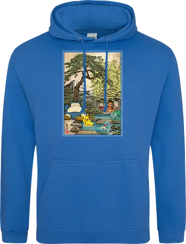 School of witchcraft and wizard woodblock - Standard Hoodie